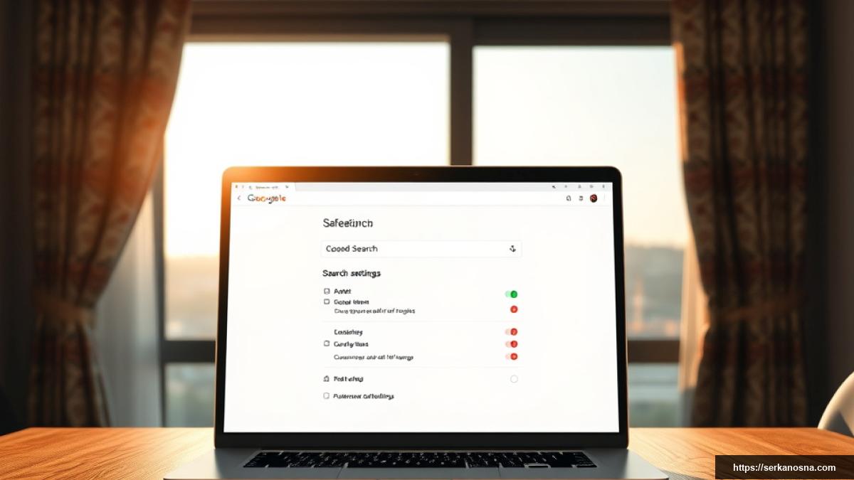 Google güvenli arama ayarları