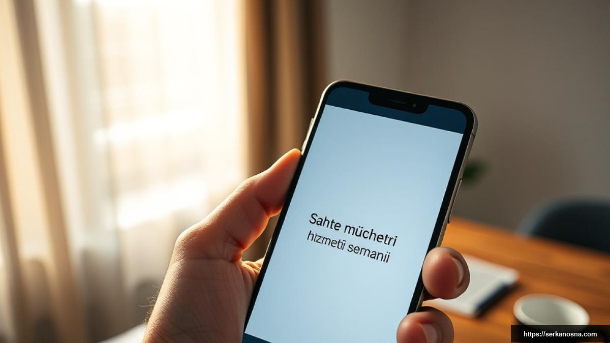 Sahte müşteri hizmetleri mesajı nasıl anlaşılır?